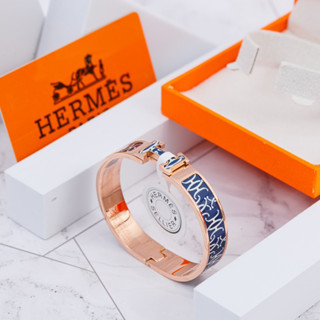 กำไลข้อมือ Hermes (Pinkgold) เกรดVIP มีบาร์โค้ดใช้สลับแท้💯 พร้อมส่ง