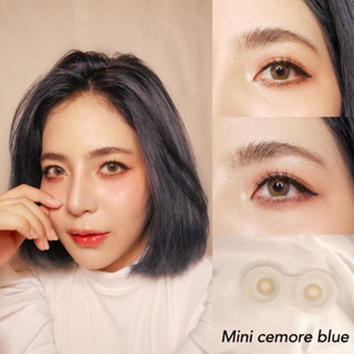 คอนแทคเลนส์ Kitty kawaii รุ่น Mini Cemore Blue (สีฟ้า)