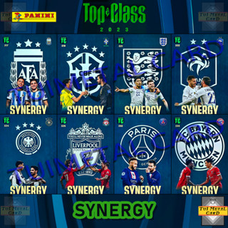 PANINI TOP CLASS 2023: SYNERGY การ์ดสะสมฟุตบอล Football Trading Card