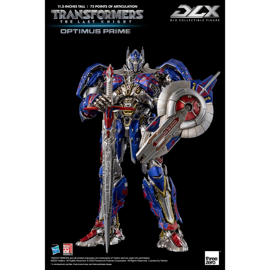 Threezero Transformers : The Last Knight DLX Optimus Prime