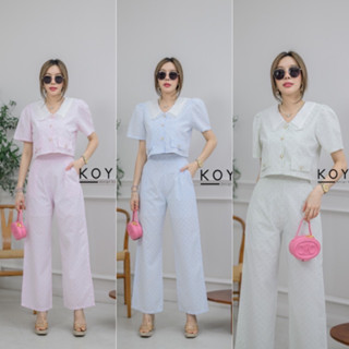 K346-9 ชุด Set เสื้อ+กางเกง