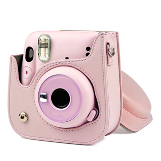 Cancer309 เคสกระเป๋าหนัง Pu พร้อมสายคล้องไหล่ สําหรับกล้อง Fujifilm Instax Mini 11