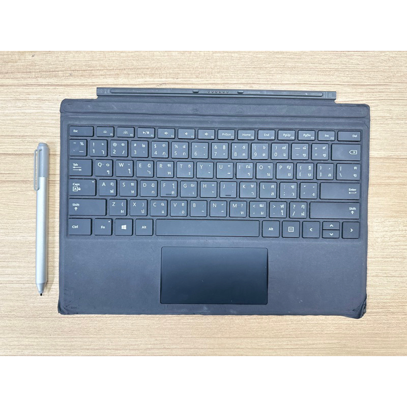 คีย์บอร์ด Microsoft Surface Pro Signature type cover M1725 มือสอง พร้อมปากกา