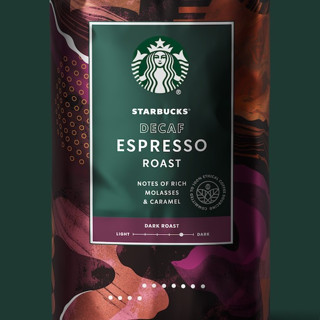 เมล็ดกาแฟ  starbucks Espresso decaf 453g ฉลากใหม่