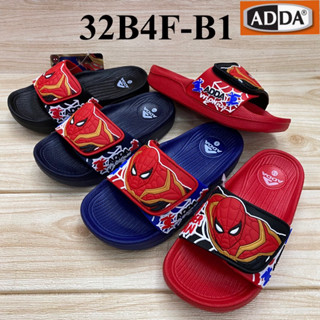 ADDA 32B4F  รองเท้าแตะเด็กผู้ชาย (8-3) สีดำ/กรม/น้ำเงิน/แดง