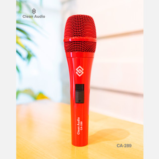 CLEAN AUDIO : CA-289 Red Ferrari Dynamic Microphone