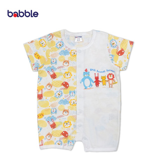 BABBLE จั้มสูทขาสั้น บอดี้สูทเด็ก อายุ 3 เดือน ถึง 2 ปี (5 ลายให้เลือก) (DRL003) (BDRL)