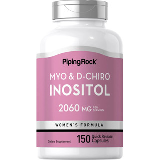 Myo &amp; D-Chiro Inositol 2,060 mg. (150เม็ด) เตรียมตั้งครรภ์ บำรุงรังไข่ให้สมบูรณ์ PCOS