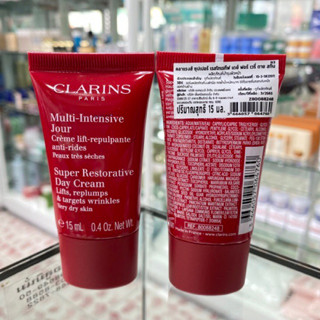 ของแท้💯%👉(15ml) CLARINS มอยส์เจอไรเซอร์ Super Restorative Day Cream