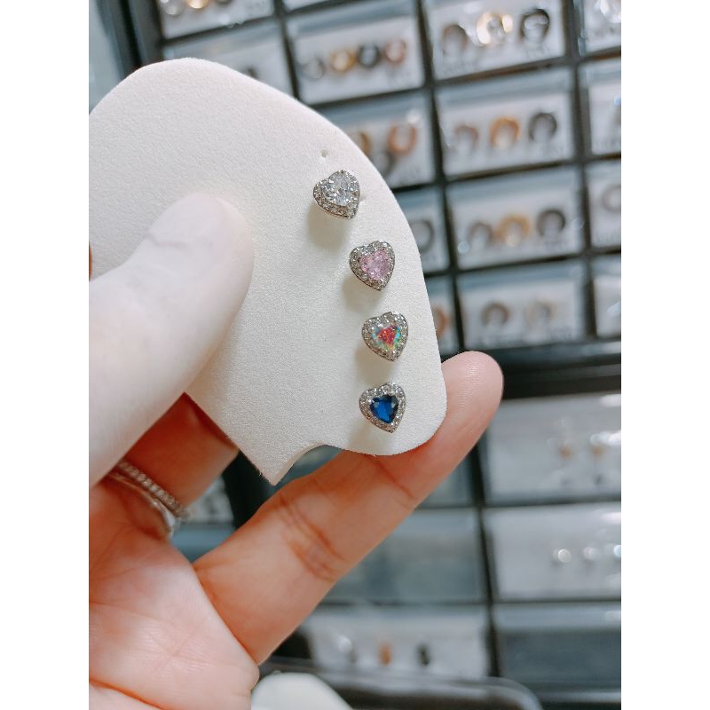BBLOGO10 จิวหัวใจก้าน 0.8 ยาว 6 mm ราคา 1 ชิ้น