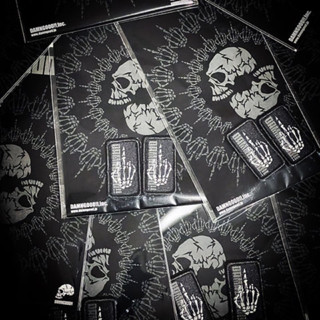 ❗️พร้อมส่ง❗️🇯🇵Damngood FUCK Patch 96 เพลทตีนตุ๊กแก🇯🇵