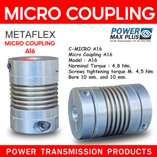 Micro Coupling  A16 ”MATAFLEX” Bellow coupling