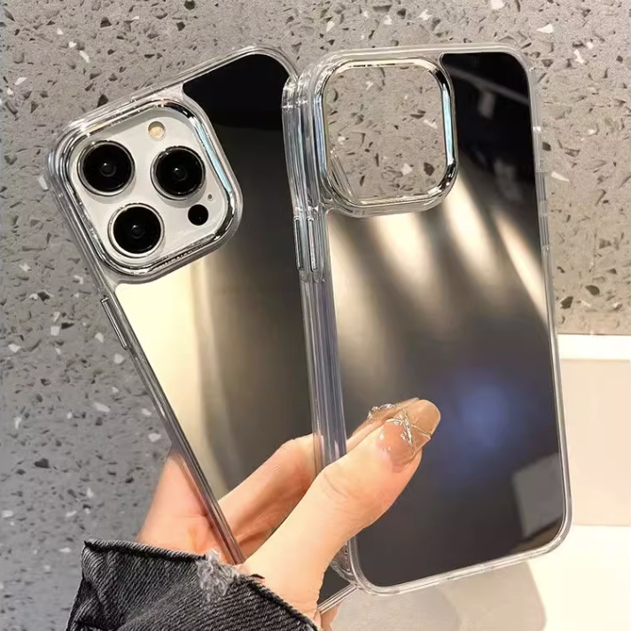 ❤️จัดส่งทันที❤️เคสไอโฟน11/12/13/14/15 Pro max กระจกแต่งหน้า กรณี Soft Mirror Case For iPhone 11,12,13,14,12PM,13PM,14PM