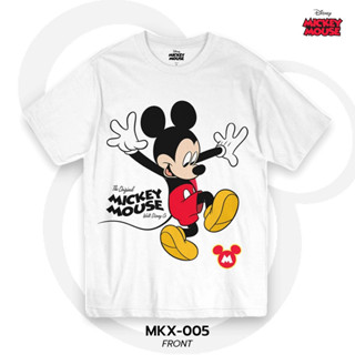 Power 7 Shop เสื้อยืดการ์ตูน มิกกี้เมาส์ ลิขสิทธ์แท้ DISNEY (MKX-005)