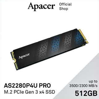 256GB / 512GB / 1TB SSD (เอสเอสดี) APACER AS2280P4U PRO M.2 PCIe Gen3 NVMe (AP512GAS2280P4UPRO-1)