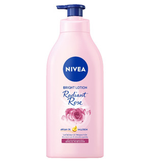 Nivea Bright Lotion Radiant Rose 525ML นีเวีย ไบร์ท โลชั่น เรเดียนท์ โรส 525มล.