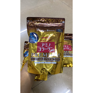 MEIJI AMINO COLLAGEN REFILL PREMIUM แบบเติม 196 กรัม