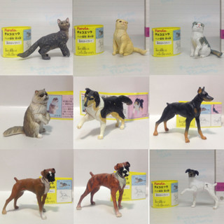 Kaiyodo / Furuta : Choco Egg Pet Animals 4 - Miniature Figure - งานแท้ มีใบปิด มือ1 แกะเช็คของและถ่ายภาพ