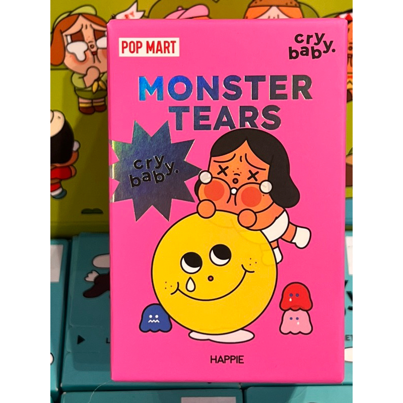 กล่องสุ่ม PopMart Monster Tears Series popmart x crybaby