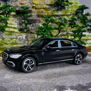 jk_garage 🚗🇯🇵 โมเดลรถเหล็ก BENZ S-CLASS 1:24 มีกล่อง โมเดลรถยนต์ รถเหล็กโมเดล ของขวัญ  แฟน  ของเล่น  1/24