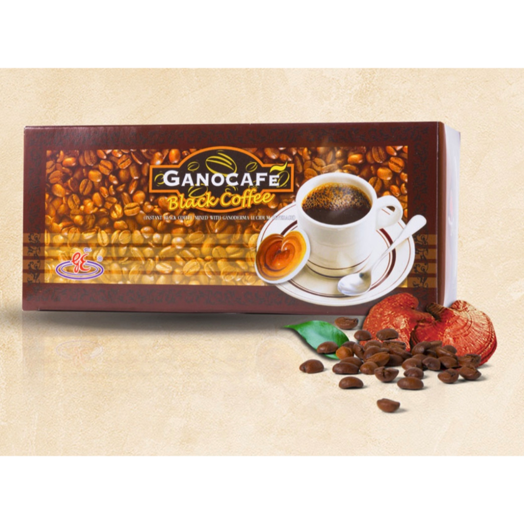 กาโนแบลค ค๊อฟฟี่ GANO CAFE BLACK COFFEE ขนาดบรรจุ 30 ซอง
