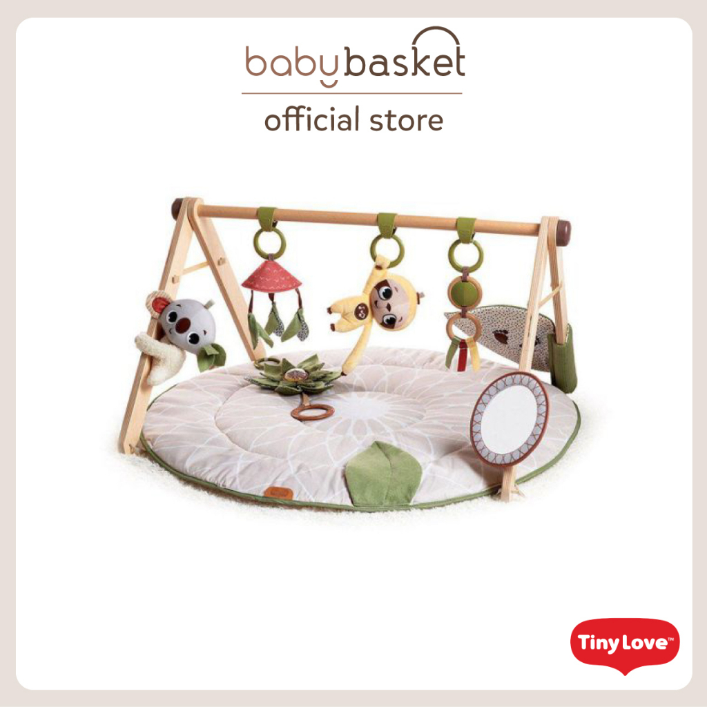 เพลยิม Tiny Love Gym Boho Chic Luxe Developmental 10ฟังก์ชัน ให้ลูกน้อยออกแบบกิจกรรมการเล่นที่หลากหลาย