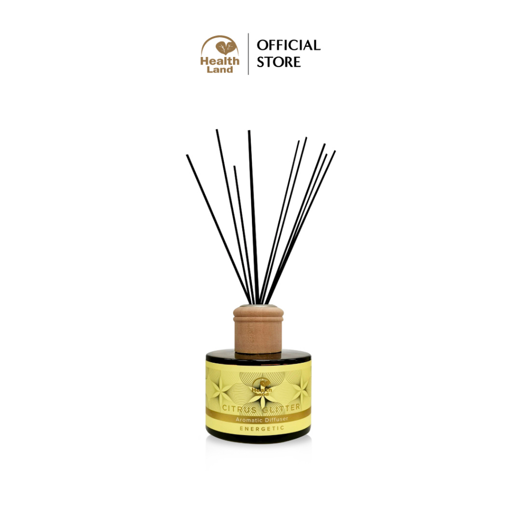 เฮลท์แลนด์ พาสเทล อโรมาติก ดิฟฟิวเซอร์ Health Land Pastel Aromatic Diffuser ชุดก้านไม้หอมปรับอากาศ