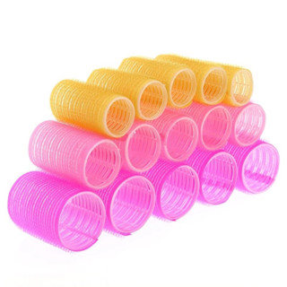 Daiou โรลม้วนผม ขนาดแกน3.2cm แพ็ค4ชิ้น (คละสี)