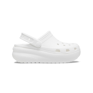 [พร้อมส่ง] Crocs Cutie Crush White Kids 207708-100 21-24CM