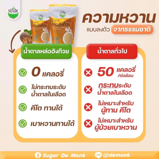 น้ำตาลหล่อฮังก๊วย น้ำตาลคีโต ฝาเกลียว 300g เบาหวานทานได้ ของแท้ รายใหญ่ พร้อมส่ง ส่งไว
