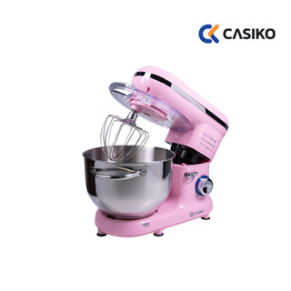 CASIKO เครื่องผสมอาหาร สีชมพู 5.5ลิตร รุ่น SW5353S 1000 วัตต์ SW 5353 SW-5353S เครื่องตีไข่ เครื่องตีแป้ง sw 5353s 5353