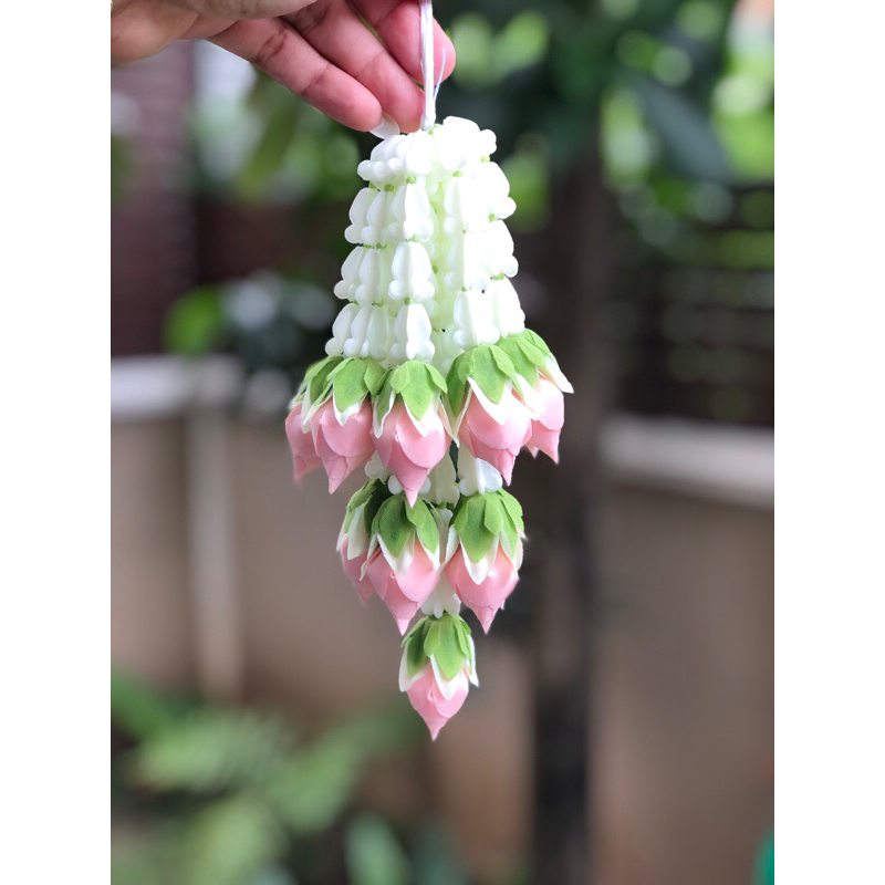 ขั้วชบาผ้าติดสำเร็จพร้อมใช้100ชิ้น - รูปที่ 2