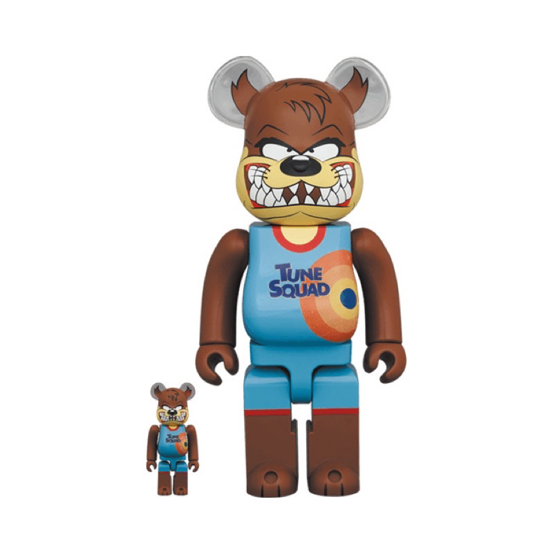 Bearbrick Tasmanian Devil  Tune Squad 100% + 400% ของแท้💯