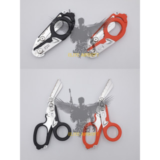 กรรไกรสนาม ทรง LM Raptor (กรรไกรสำหรับกู้ภัย) (กรรไกรพับได้) (Tactical EDC Scissor) (Tactical Medical Scissors) (Fi