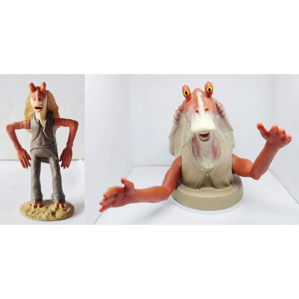 STAR WARS EPISODE Toy Model Figure APPLAUSE 0328 & Topper HEAD Model  ลิขสิทธิ์แท้ japan มือสอง