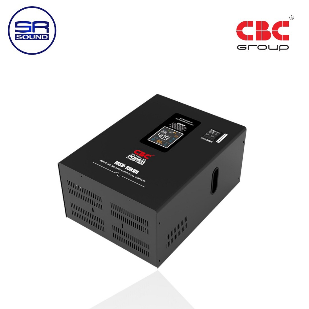 ฟรีค่าส่ง CBC MSV-15KVA หม้อเพิ่มไฟแบบอัตโนมัติ MSV 15KVA MSV15KVA (สินค้าใหม่ มีหน้าร้าน ประกันศูนย์ไทย)