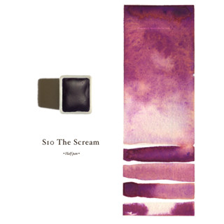 HANDMADE WATERCOLOR | S10 The Scream | สีน้ำแบบก้อน อุปกรณ์ศิลปะ