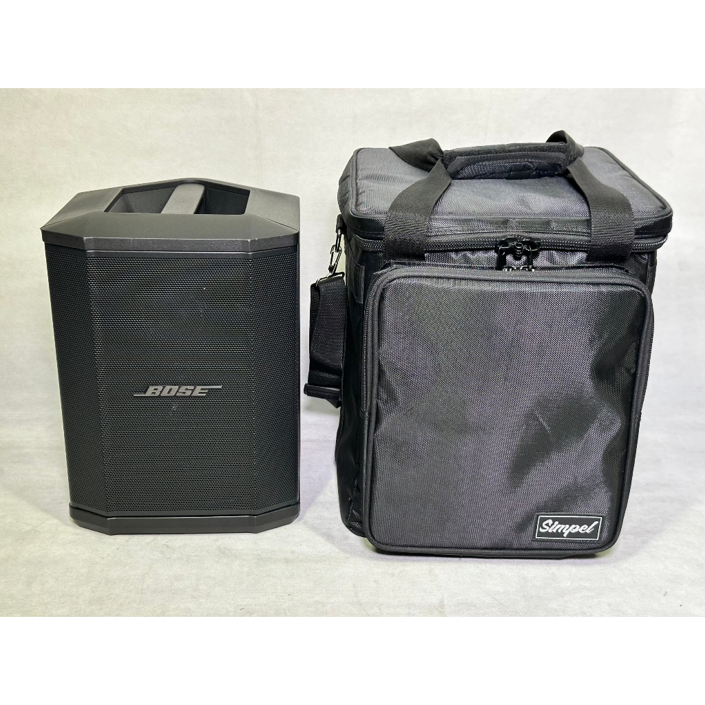 กระเป๋าลำโพง Bose S1Pro และ S1Pro plus [แบบผ้า] สีดำ (simpel)