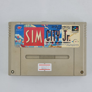 [00051] Sim City Jr. (JP)(SFC)(USED) แผ่นเกมแท้ มือสอง !!