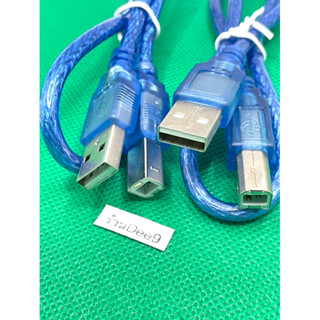 สาย USB 30cm สำหรับอัพโหลดโปรแกรม Arduino USB square port data cable usb type B📍✅