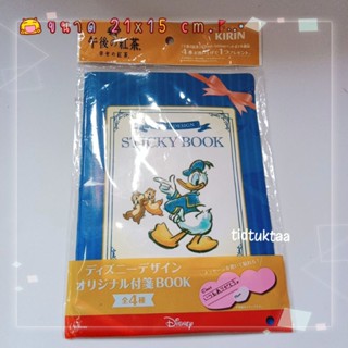 sticky book Disney สมุดสติ๊กเกอร์ ดิสนีย์ สินค้ามือสองญี่ปุ่น มีรอยยับบ้างนะคะ 🙏