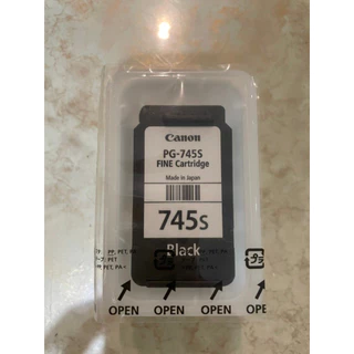 ตลับหมึกCanon TS307 TS 207 PG-745-746 745s/746s Black/Color สี+ดำ แบบไม่มีกล่องของแท้จากศูนย์