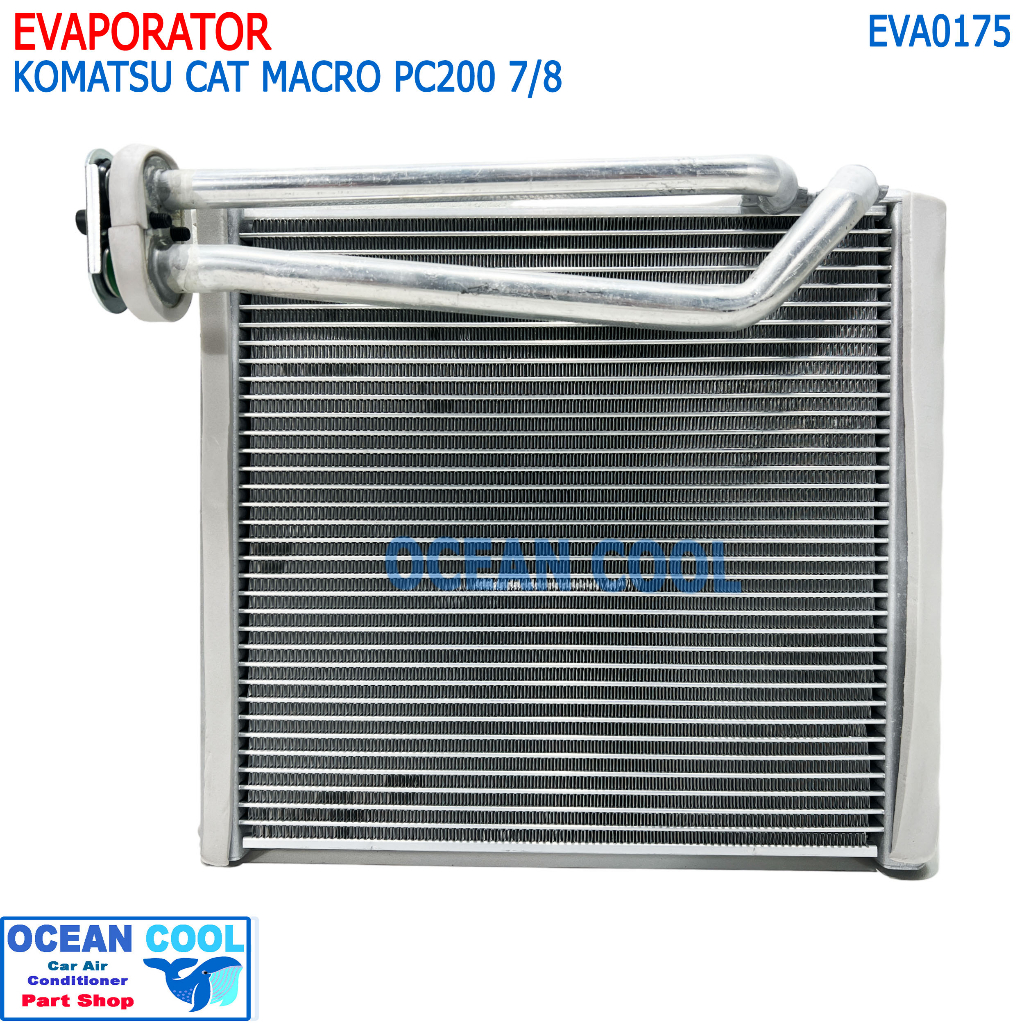 ตู้แอร์ Caterpillar 320D (เตี้ย),324,320C,Komatsu PC200 รุ่น8,Hitachi ZW220,Sany SY205C EVA0175 คอยล