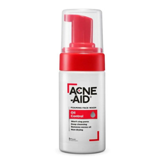 Acne Aid Foaming Face Wash แอคเน่ เอด โฟมมิ่ง เฟซ วอช สูตร ออยทคอนโทรล 100ml.