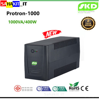 เครื่องสำรองไฟ SKD  Model : Protron-1000 (1000VA/400W)