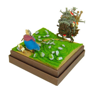 [ส่งตรงจากญี่ปุ่น] Studio Ghibli Howls Moving Castle Miniatuart Kit Mini Castle &amp; Sophie New