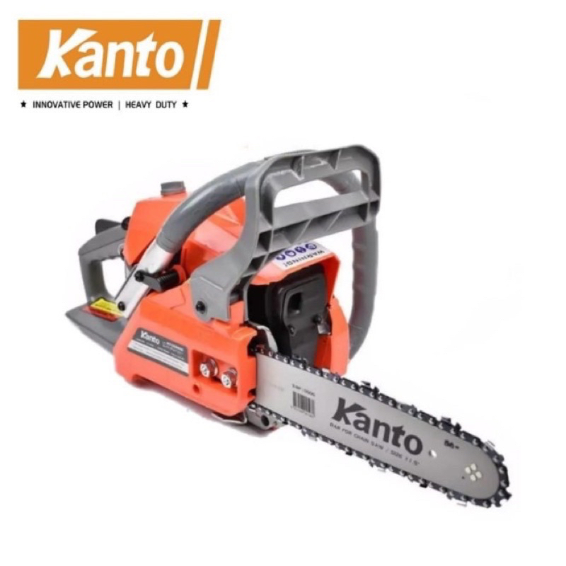 Kanto เลื่อยยนต์ เลื่อยโซ่ยนต์ บาร์ 11.5” KT-CS2000E (ระบบปั๊มมือ) ของแท้100%