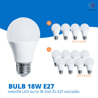 หลอดไฟ LED ขนาด 28 วัตต์ ขั้ว E27 แสงวอร์ม [สินค้าลดล้างสต็อก]