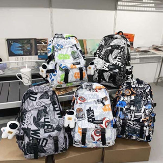 BP003กระเป๋าเป้สะพายหลัง กระเป๋าแฟชั่น ลายSTAR WARS ใบใหญ่ใส่ของได้เยอะ