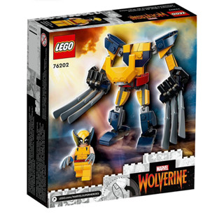 แท้💯LEGO Marvel Wolverine Mech Armor 76202 Building Kit;